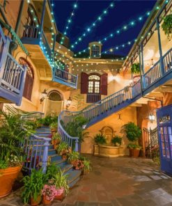 New Orleans Square Paint By Number