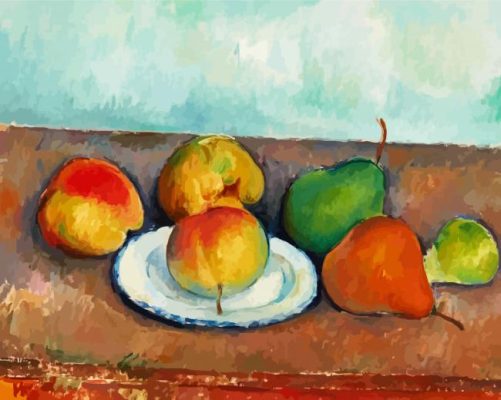 Paul Cezanne Impressionist Paint By Numbers art