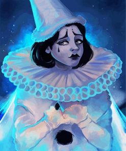 Pierrot The Clown Paint By Number