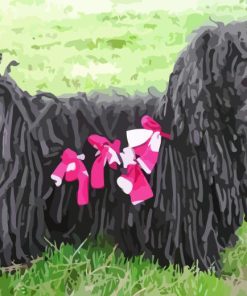 Puli Sheepdog Paint By Number
