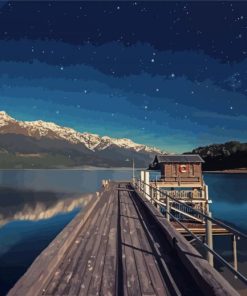 Queenstown Lake Paint By Number