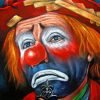 Sad Clown Art Paint By Number