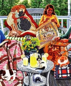 Sisters Quilting Paint By Number