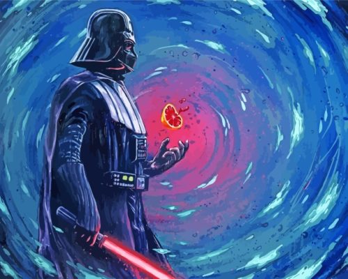 Star Wars Darth Vader Paint By Number