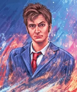 Tenth Doctor Who Paint By Number