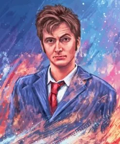 Tenth Doctor Who Paint By Number