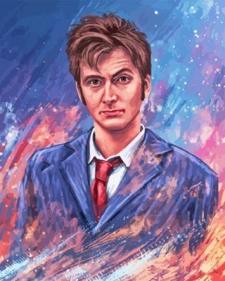 Tenth Doctor Who Paint By Number