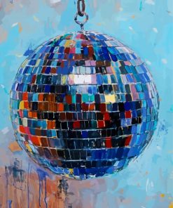 The Disco Ball Art Paint By Number