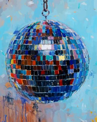 The Disco Ball Art Paint By Number