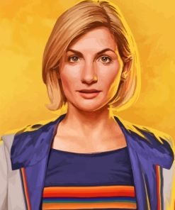 Thirteenth Doctor Who Paint By Number