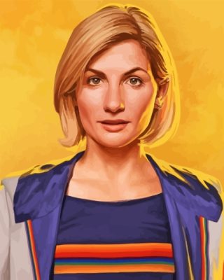 Thirteenth Doctor Who Paint By Number