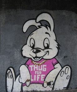 Monkey With Banana By Banksy Paint By Number