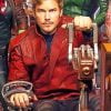 Peter Quill Paint By Numbers art