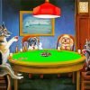 Aesthetic Dogs Playing Poker Art Paint By Number