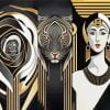 Art Deco Paint By Number
