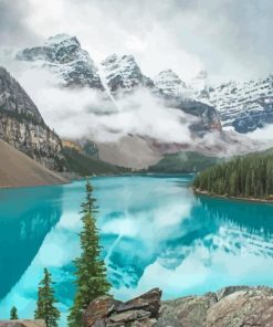 Banff National Park Canada Paint By Numbers