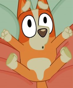 Bingo Bluey Character Paint By Number