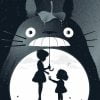 Black And White My Neighbor Totoro Paint By Number