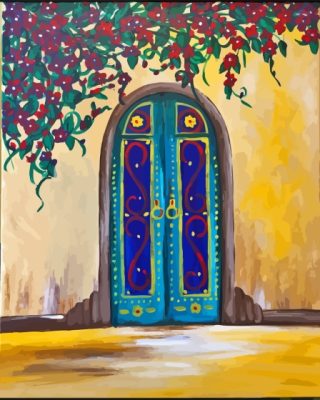 Bohemian Door Paint By Number