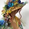 Bohemian Lady With Floral Hat Paint By Number