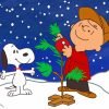 Charlie Brown Xmas Paint By Numbers art