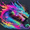 Aesthetic Dragon Paint By Number