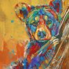Little Colorful Bear Paint By Number