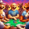 Cool Dogs Playing Poker Paint By Number