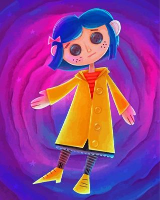 Coraline Doll Character Art Paint By Number