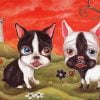 Cute French Terriers Paint By Number