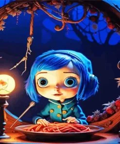 Cute Coraline Paint By Numbe