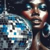 Disco Ball Girl Paint By Number