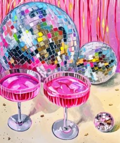 Disco Ball Party Paint By Number