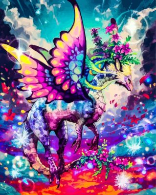 Dragon Fairy Paint By Number