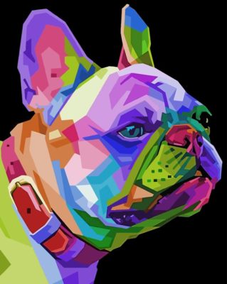 French Bulldog Pop Art Paint By Number