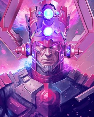 Galactus Marvel Paint By Number