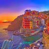 Cinque Terre National Park Paint By Number