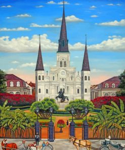 Jackson Square Judy Paint By Number