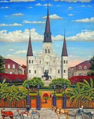 Jackson Square Judy Paint By Number
