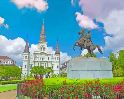 Jackson Square Paint By Number