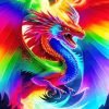 Mad Colorful Dragon Paint By Number