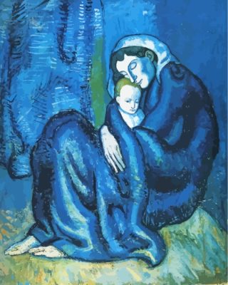 Mother And Child Picasso Paint By Number