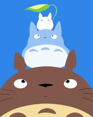 My Neighbor Totoro Paint By Number 