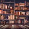 Old Library Bokshelf Paint By Numbers