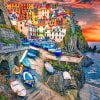 Cinque Terre National Park Paint By Number
