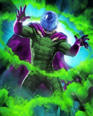 Powerful Mysterio Paint By Numbers 