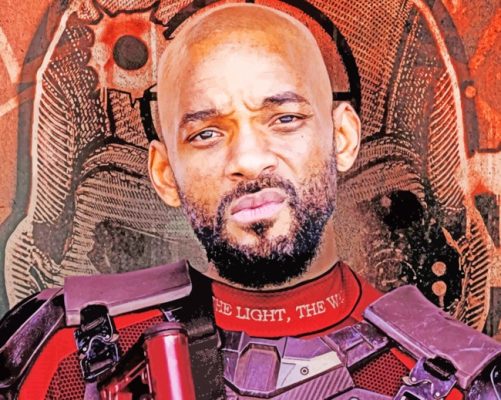 Will Smith Suicide Squad Paint By Numbers art
