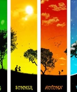 The Four Seasons Paint By Numbers