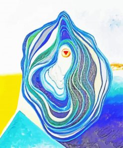 Abstract Oyster Paint By Numbers