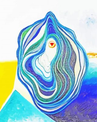 Abstract Oyster Paint By Numbers